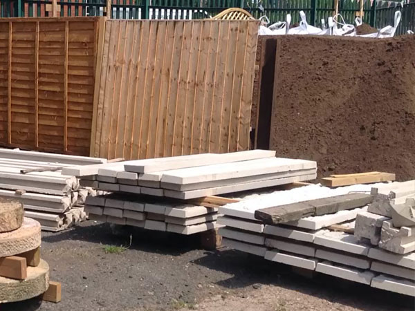 Heritage Builders Merchants Ltd. 600 x 450 Closeboard Fencing Panels & Gravel Boards